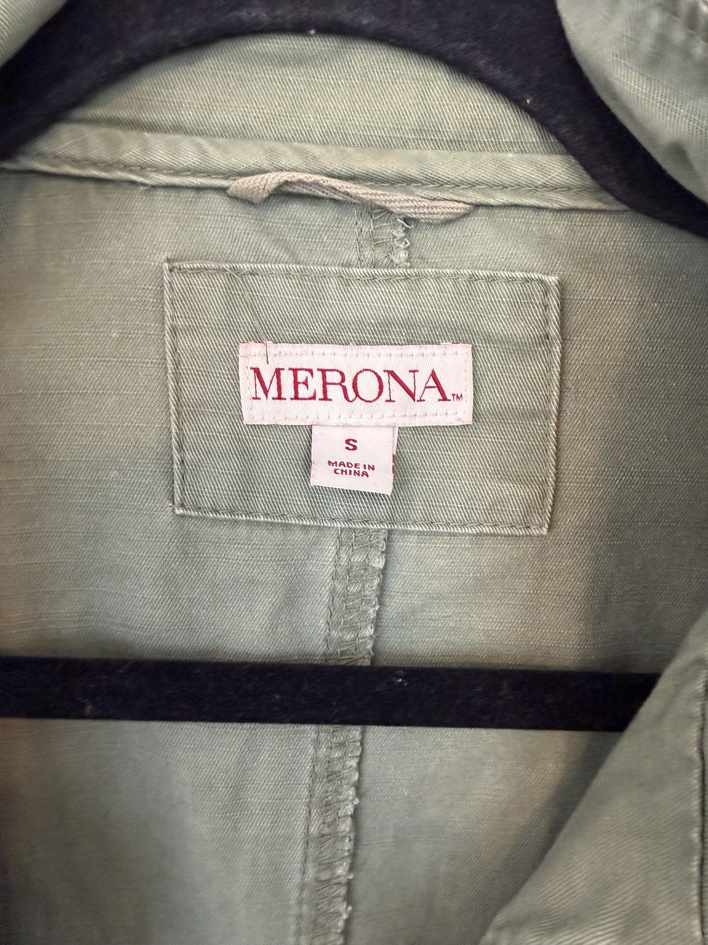 Women’s Size Small Army Green Jacket $10 - photo 2