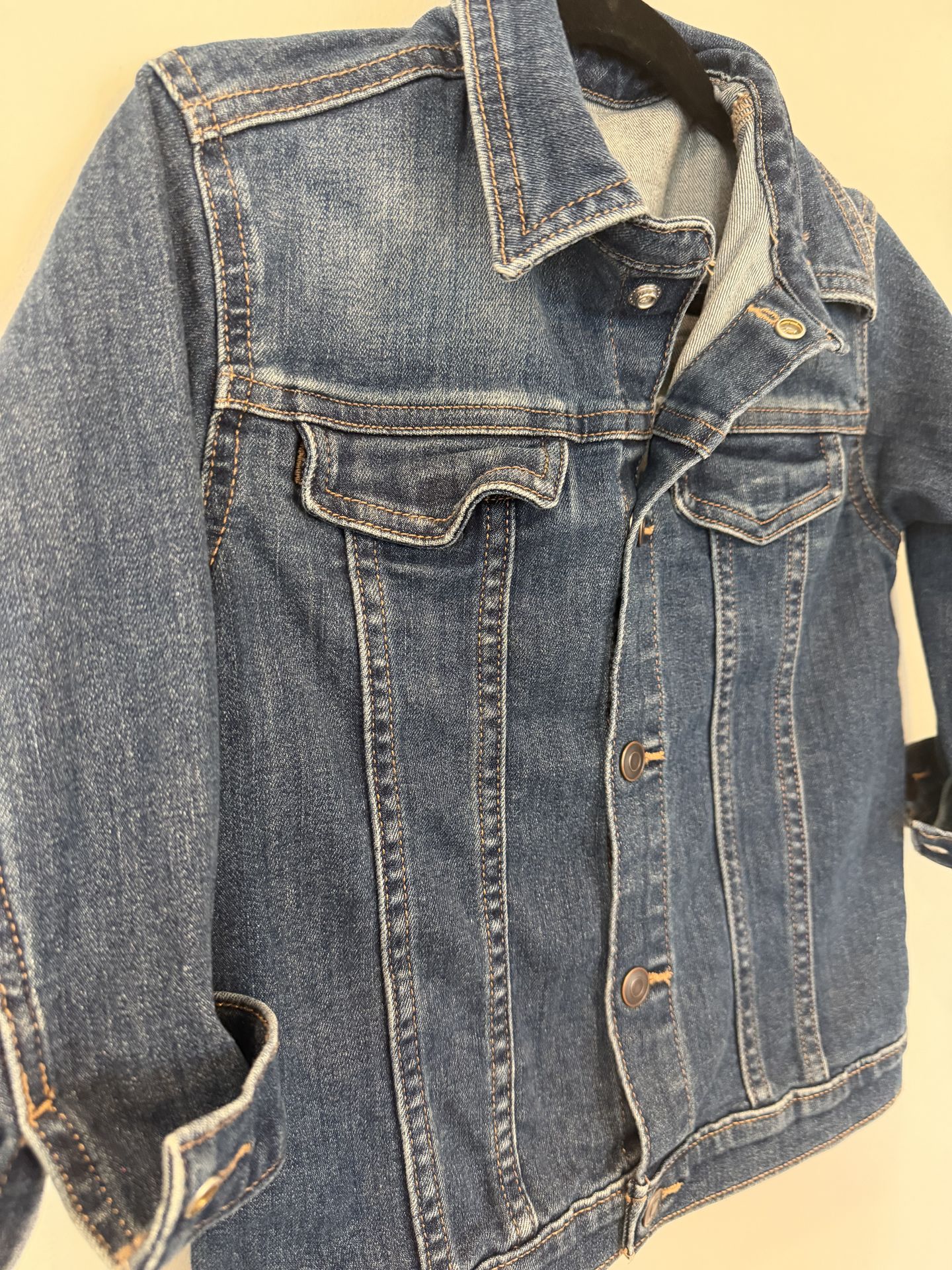 Wonder Nation Jean Jacket Size 4T Blue Denim Toddler $10 - photo 5