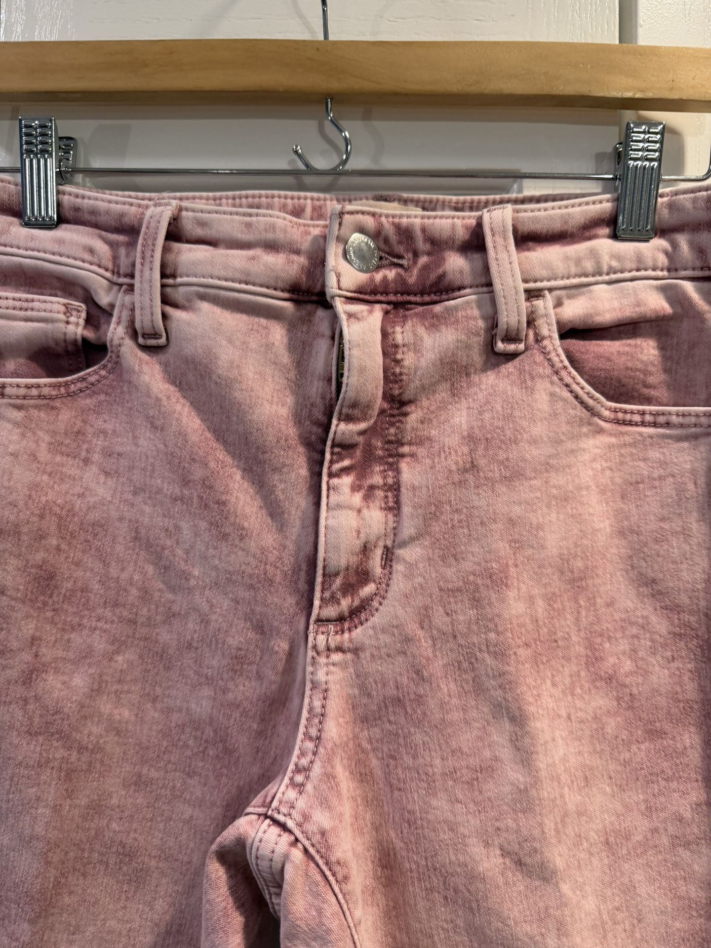 Like New Women’s Size 10 Red/pink Tie-Dye Jeans $8