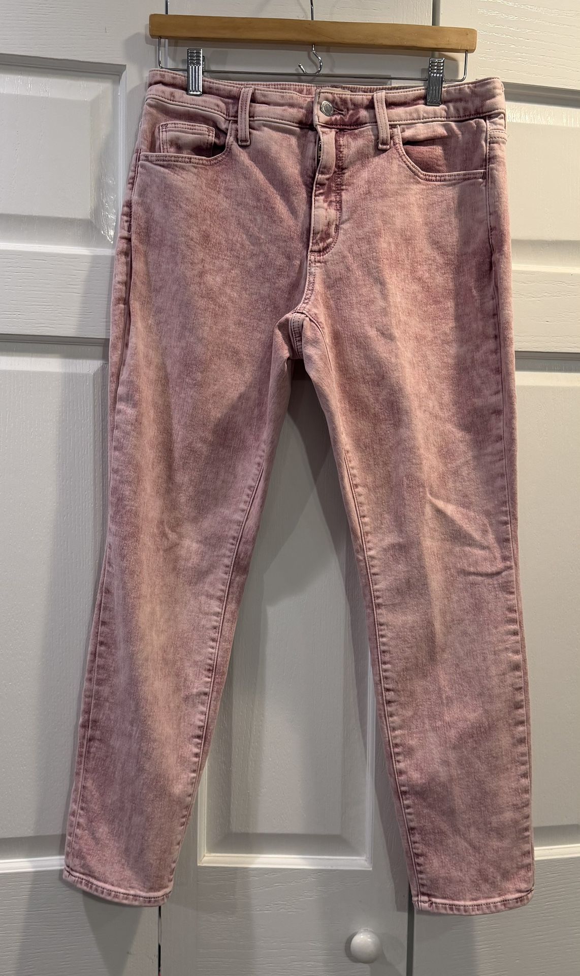 Like New Women’s Size 10 Red/pink Tie-Dye Jeans $8 - photo 4