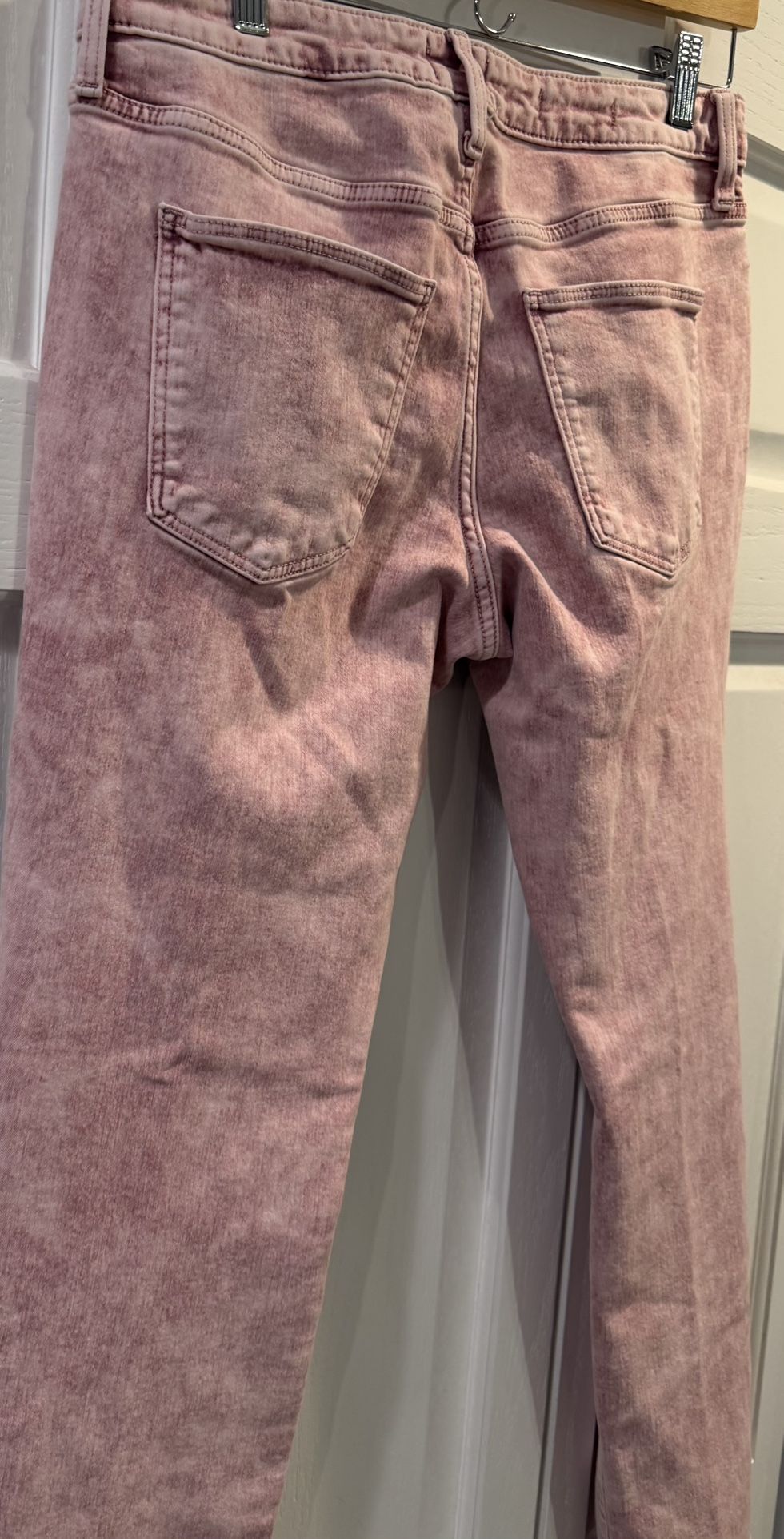 Like New Women’s Size 10 Red/pink Tie-Dye Jeans $8 - photo 5