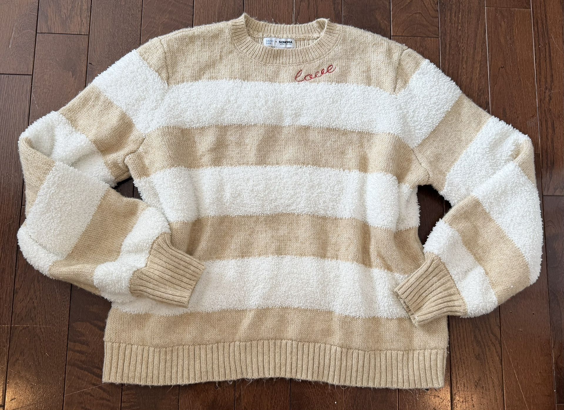 Women's Sonoma Goods For Life "Love" Cozy Sweater - Plus Size M - photo 3