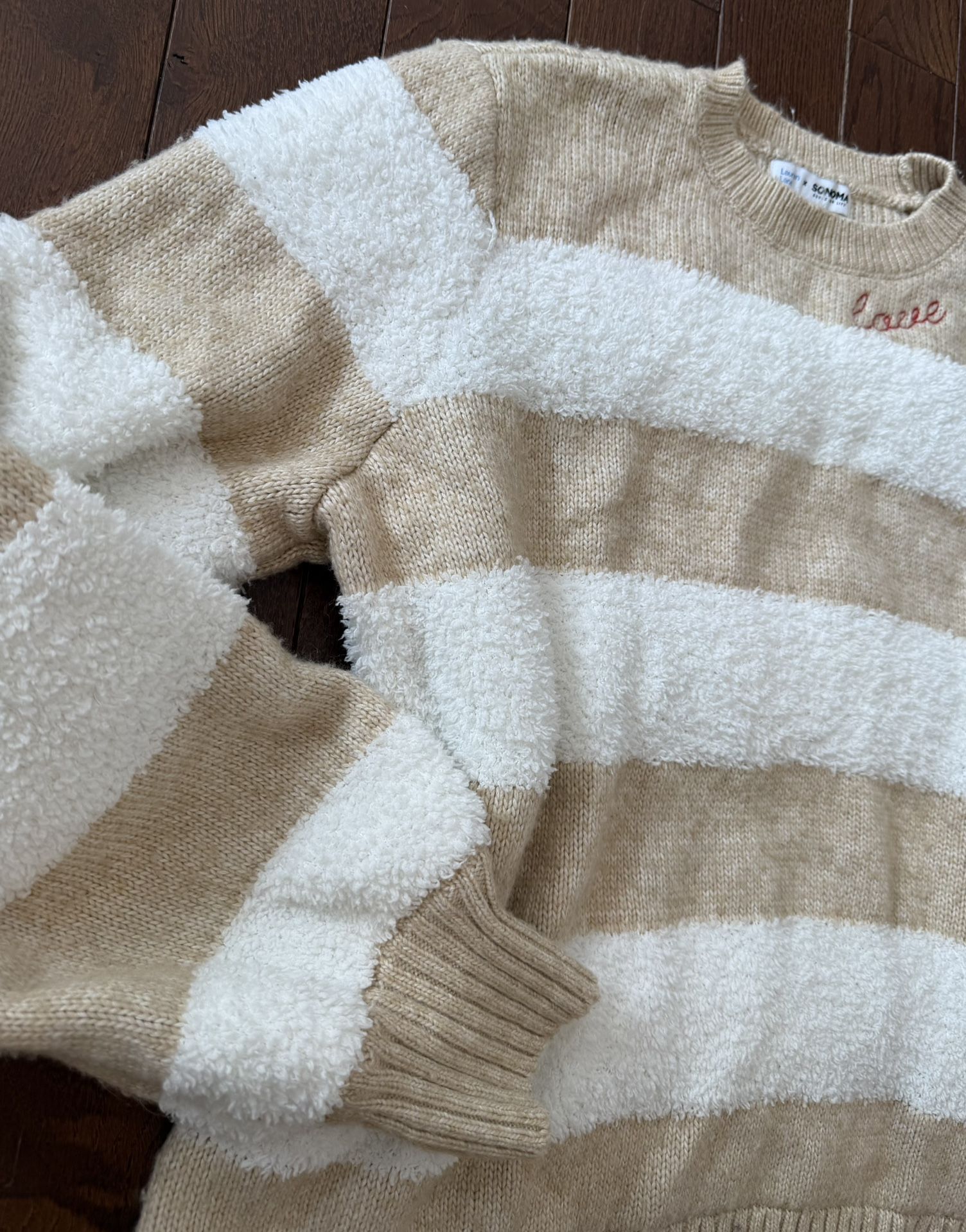 Women's Sonoma Goods For Life "Love" Cozy Sweater - Plus Size M - photo 4