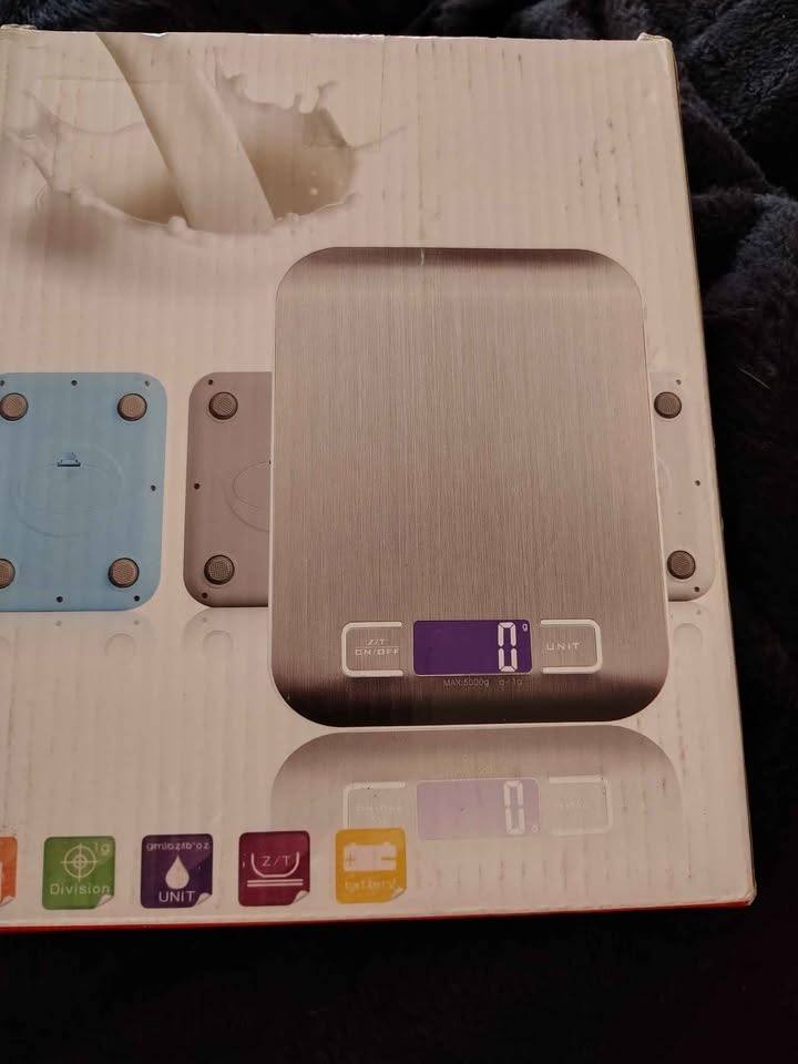 New Digital Kitchen Scale 5kg/1g Stainless Steel - photo 2