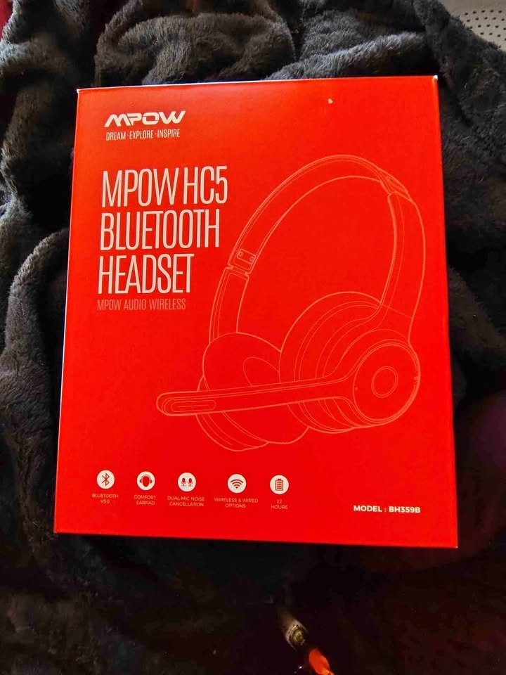 🚨🚨NEW MPOW MPOWHP5 BLUETOOTH HEADSET 🚨🚨 Sells for $50