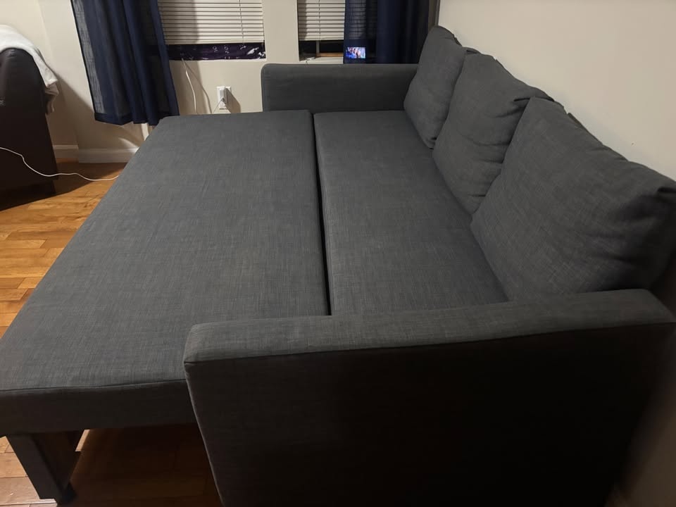 Ikea Friheten Sleeper Sofa, Dark Gray - photo 4