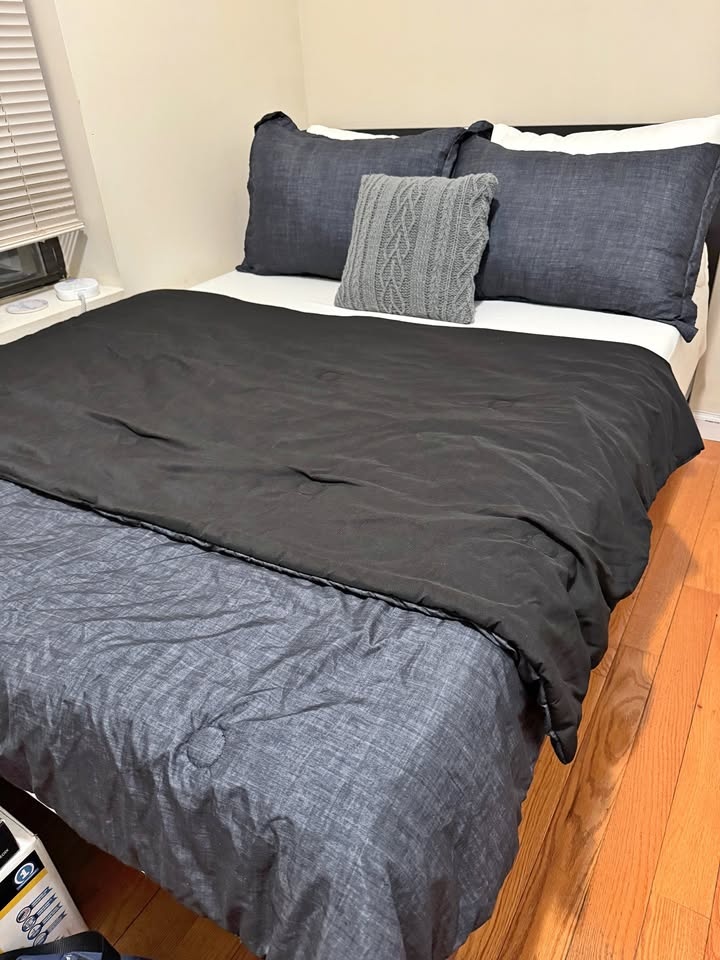 Full Size Bed Frame & Mattress - Guest Bed