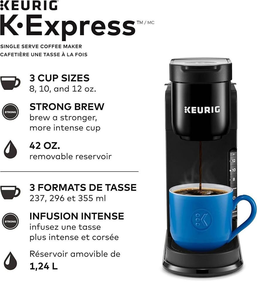 Keurig K-Express Coffee Maker, Black