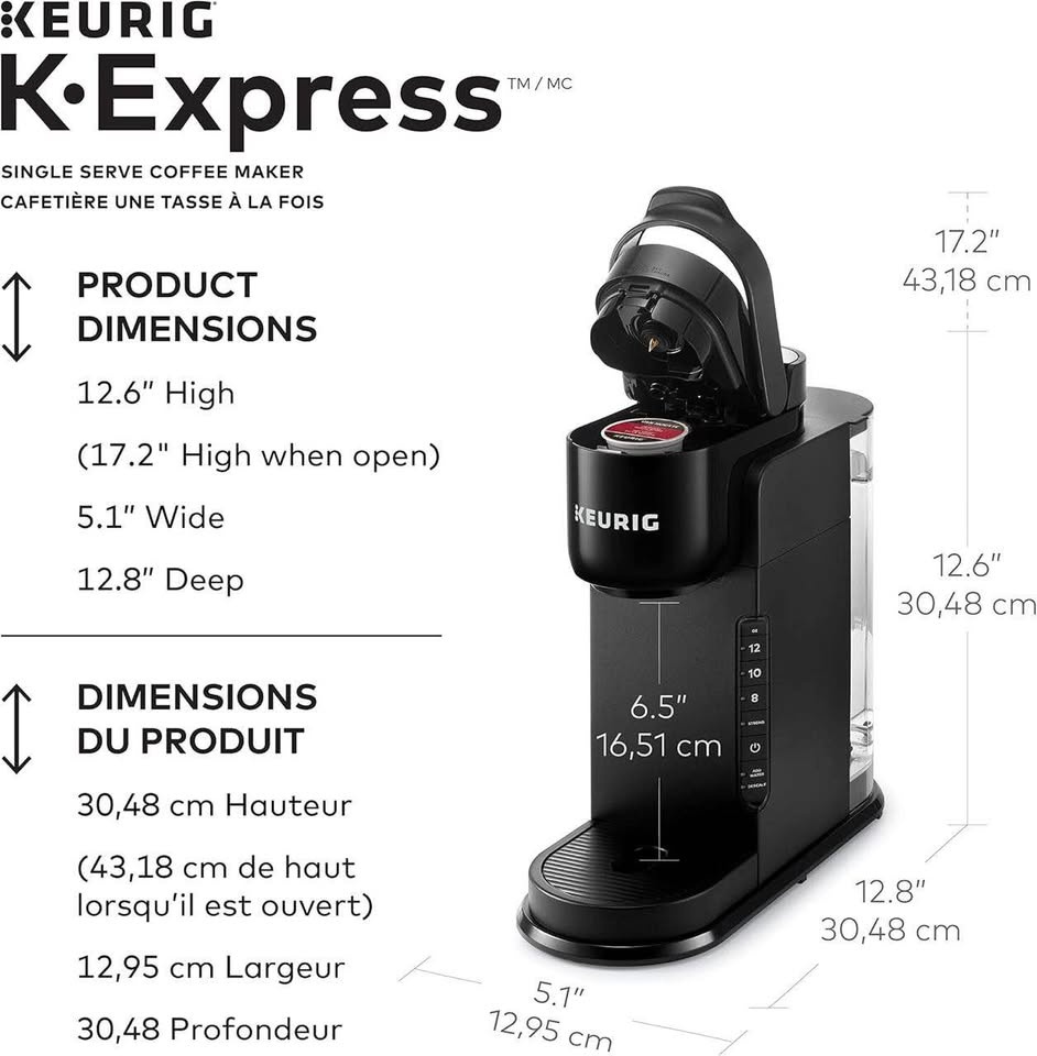 Keurig K-Express Coffee Maker, Black - photo 4
