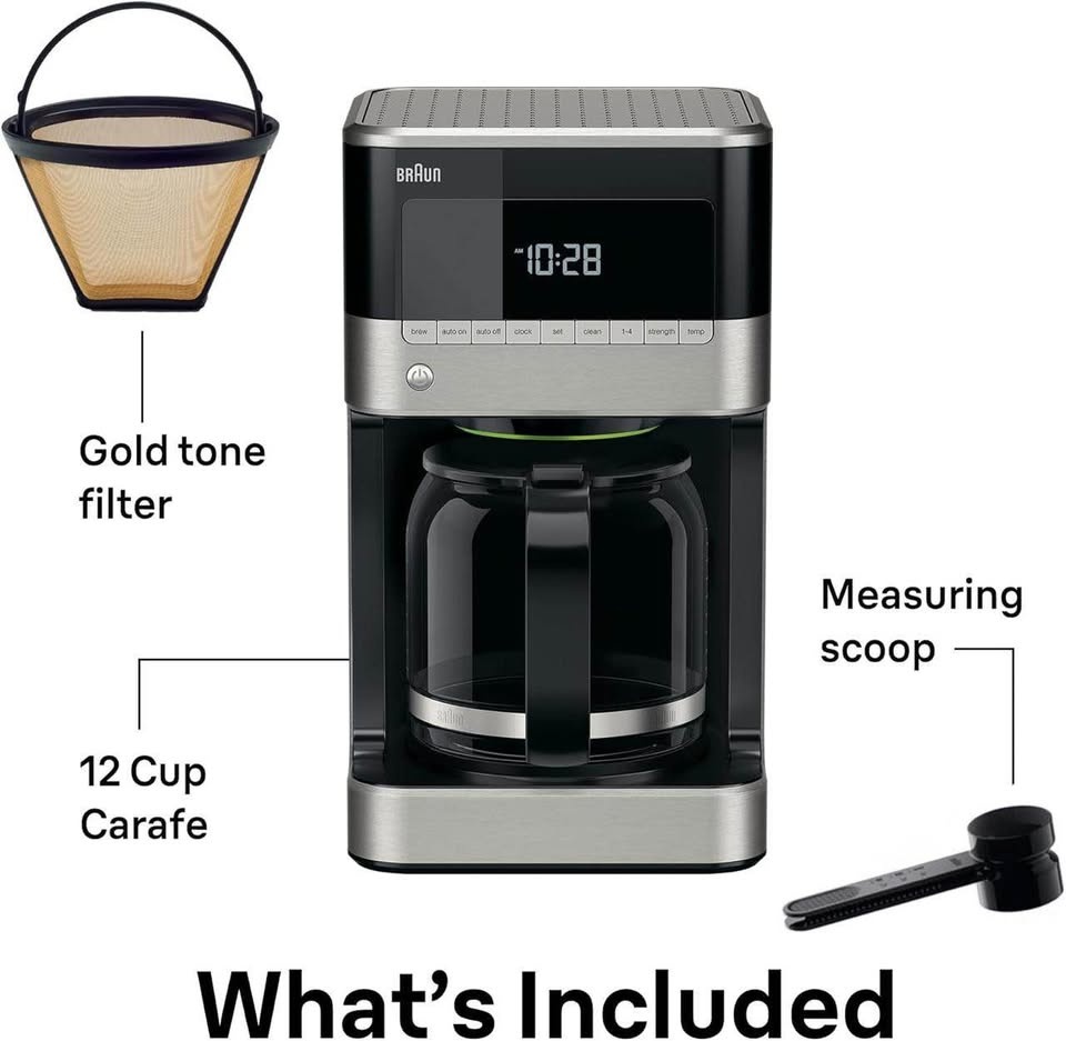 Braun BrewSense 12 Cup Drip Coffee Maker - photo 4
