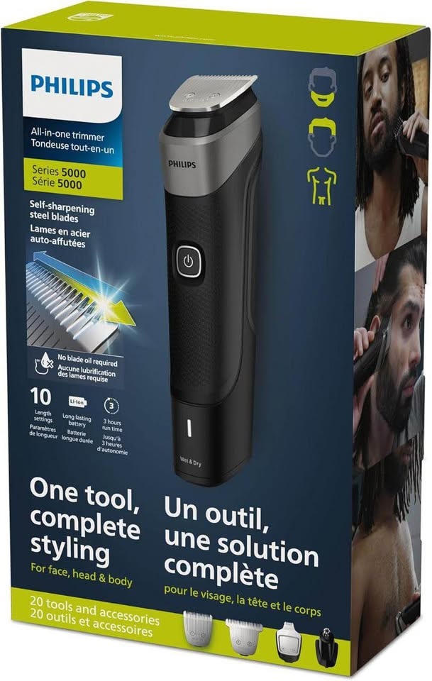 Philips Multigroom 5000 Series All-in-One Grooming Kit - photo 2