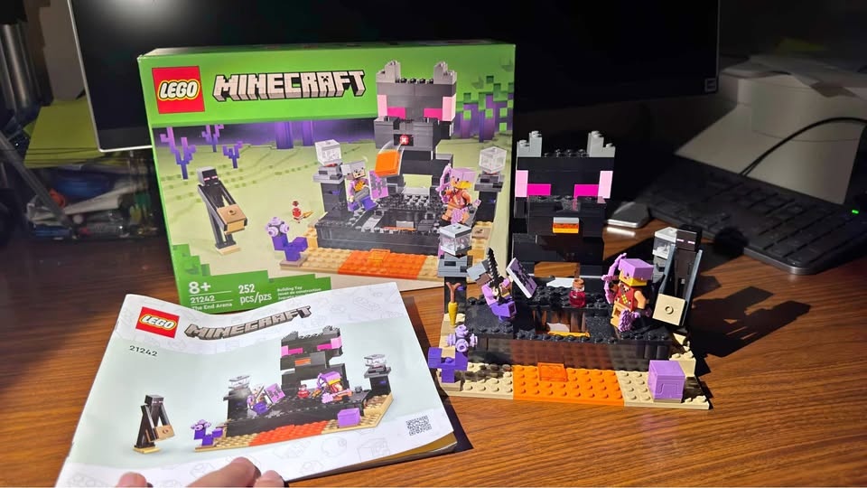 Lego Minecraft "The End Arena"
