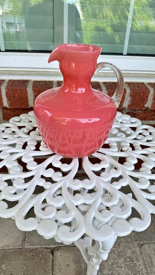Pink Opaline Vase