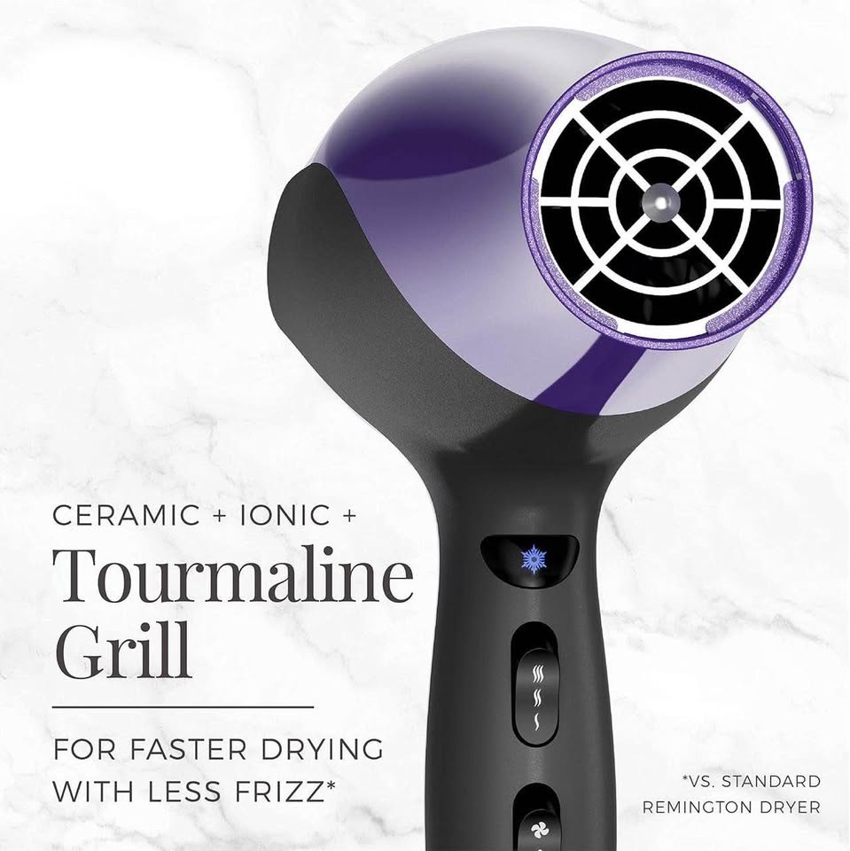 REMINGTON® Damage Protection Hair Dryer - Purple - photo 5