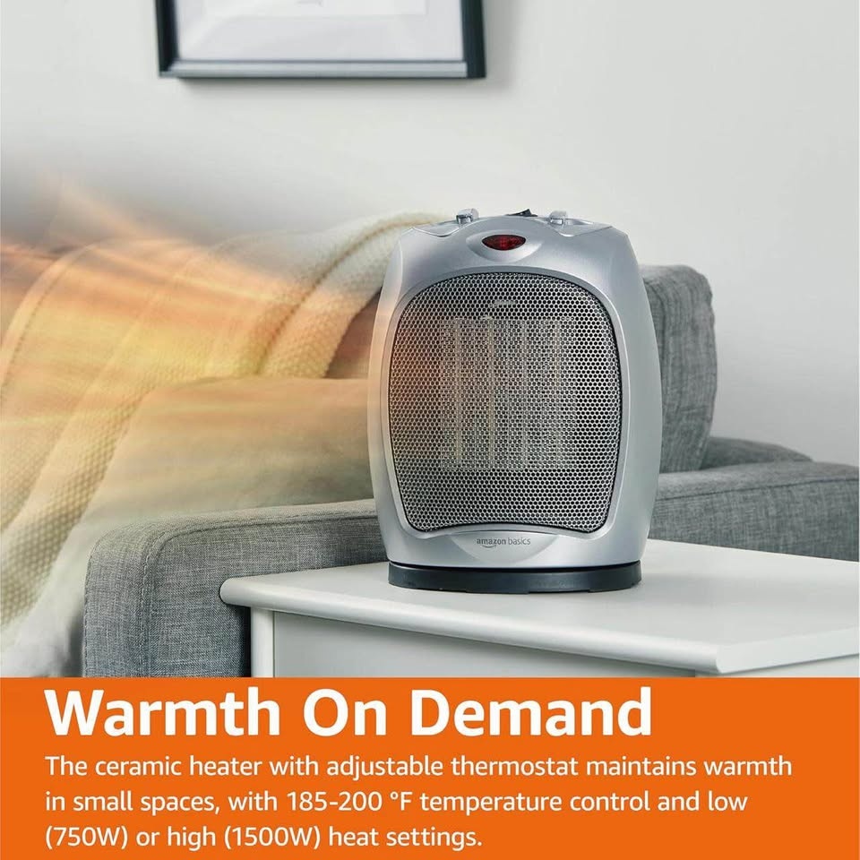 Oscillating Ceramic Space Heater - photo 5