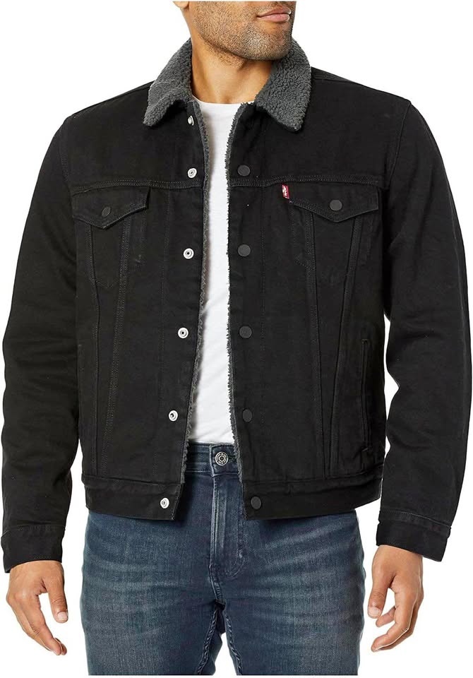 Levi's Men's Sherpa Trucker Jacket - Large