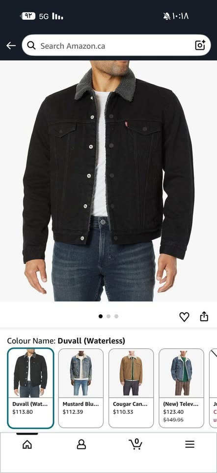 Levi's Men's Sherpa Trucker Jacket - Large - photo 4