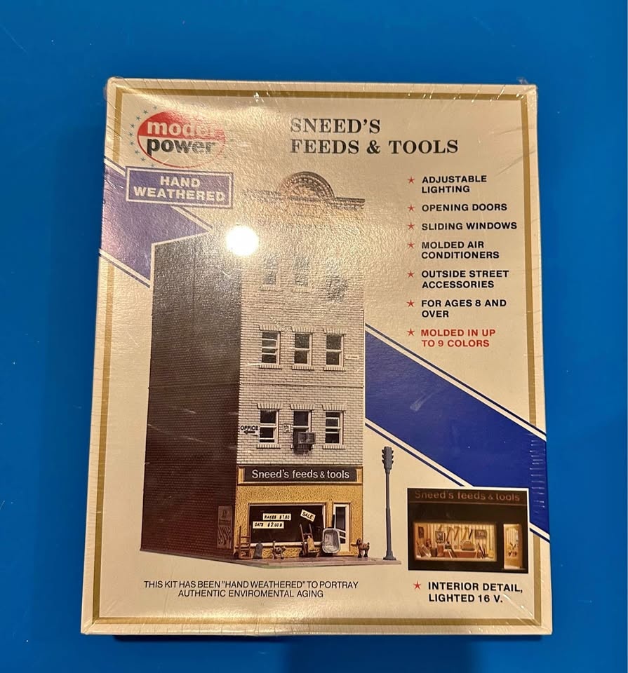 Model Power HO Scale Building Kit - Sneed’s Feeds & Tools