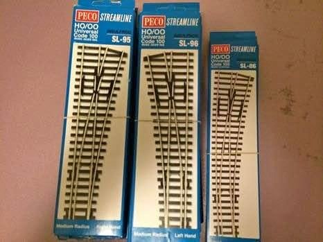 HO Scale Track - Peco Turnouts