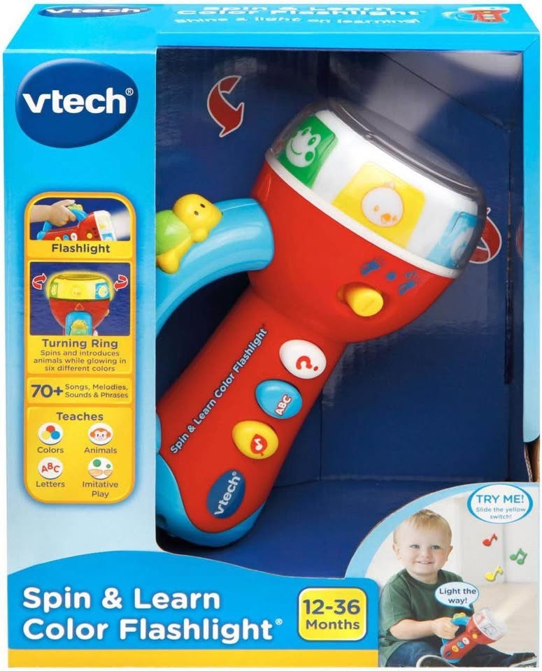 VTech Spin & Learn Color Flashlight - English - photo 5
