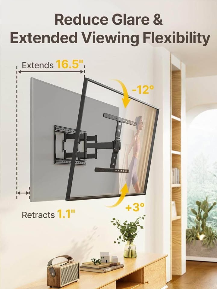 monTEK Ultra Slim TV Wall Mount for 43-90" TVs - photo 5