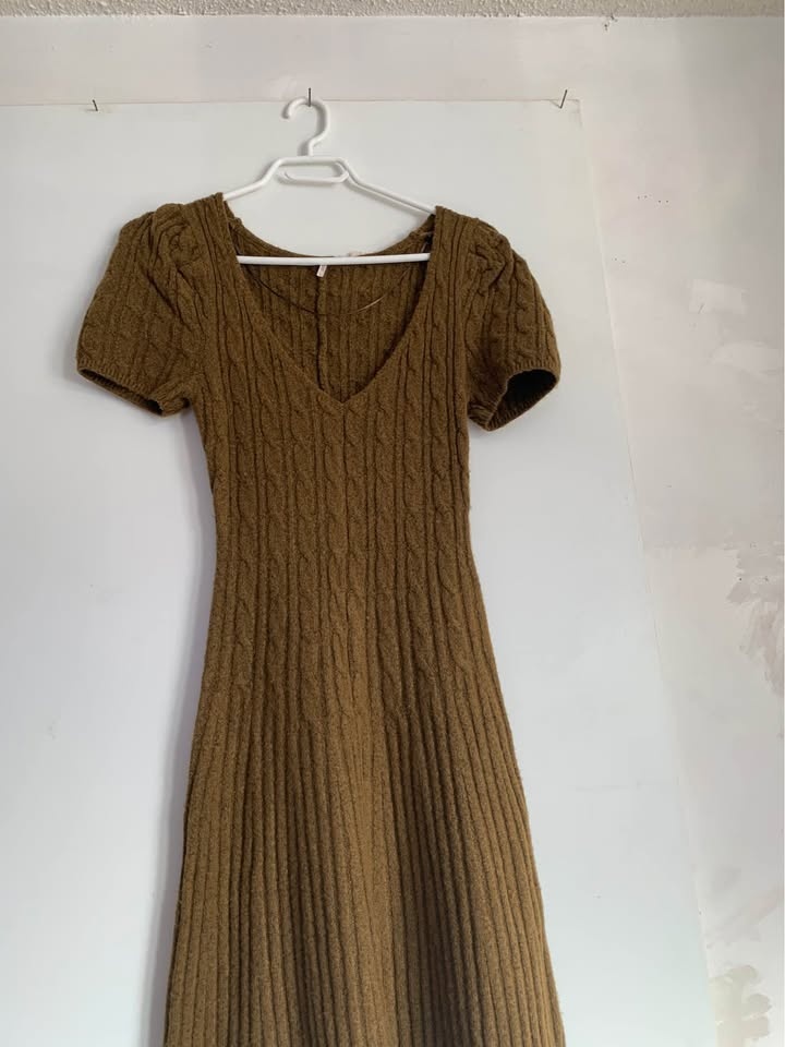 Free People Knit Sweater Dress - Sz S - photo 4