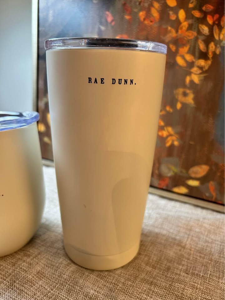 2 Rae Dunn Christmas Travel Tumblers (Tall & Small) - photo 5