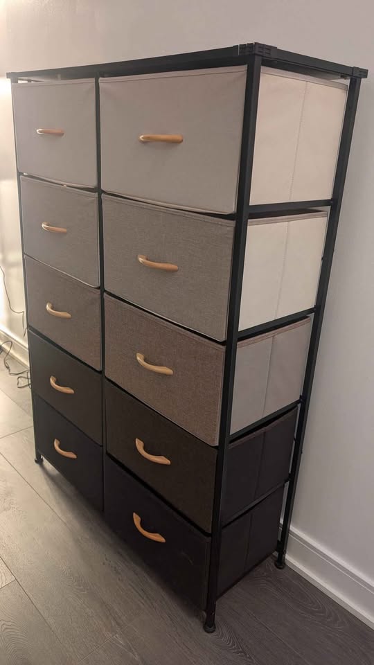 10 Drawers Fabric Tall Dresser - photo 3