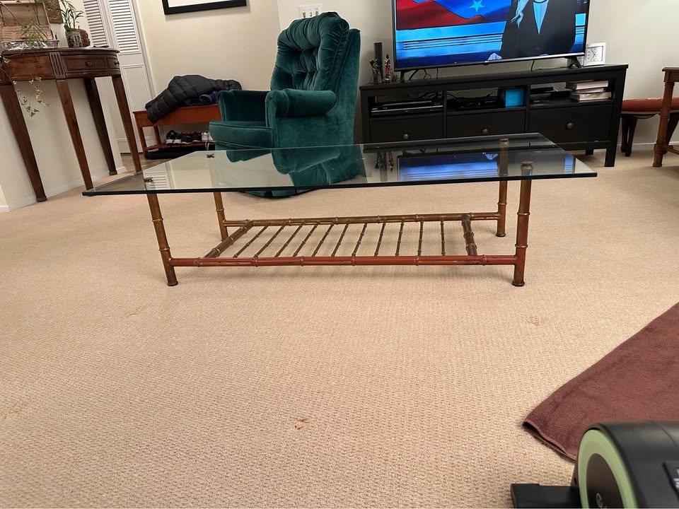 Glass Top Coffee Table - photo 3