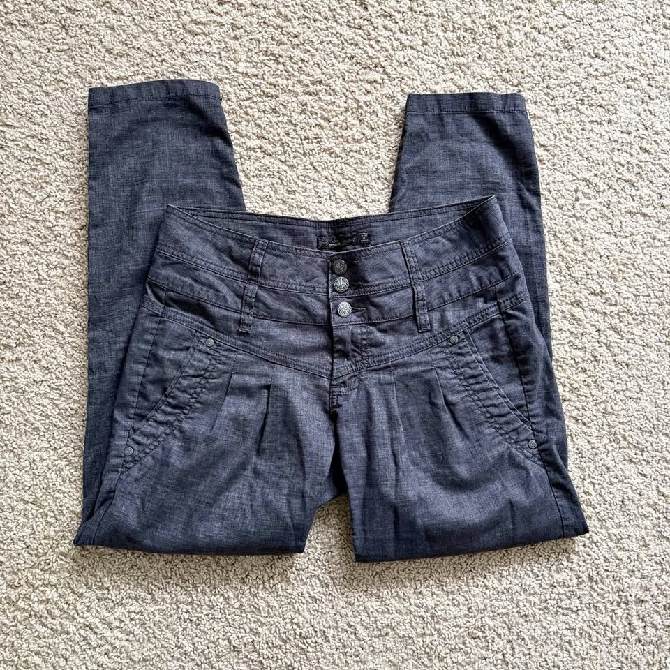 Prana Lizbeth Size 2 Chambray Pants