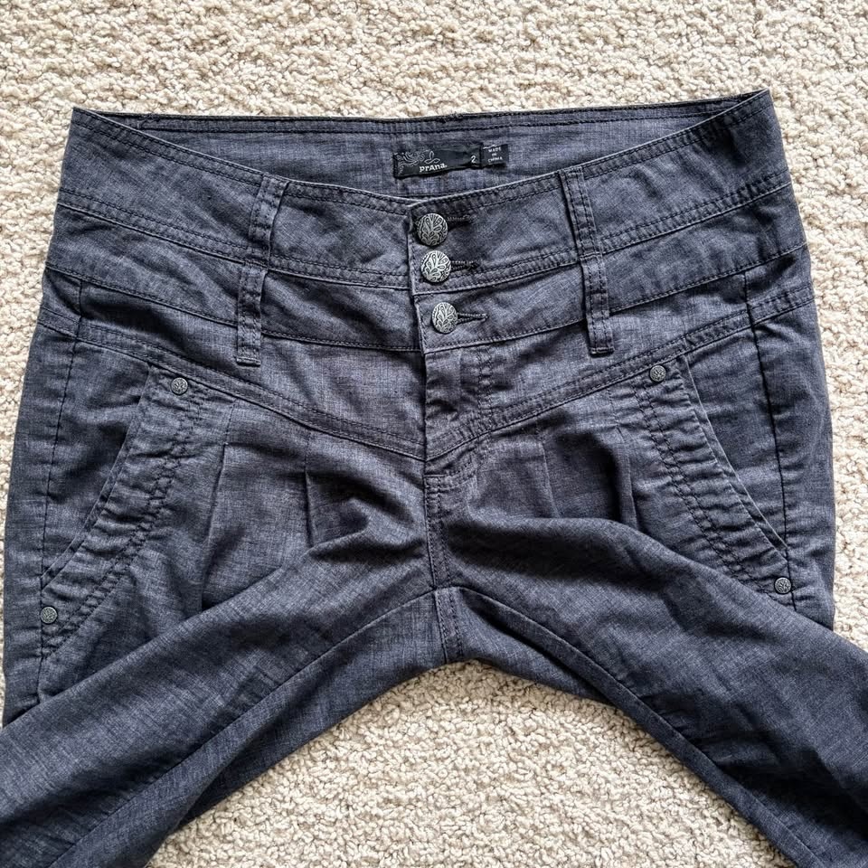 Prana Lizbeth Size 2 Chambray Pants - photo 5