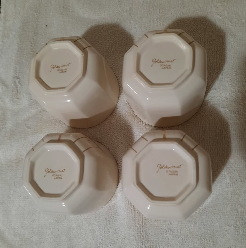 Vintage Otagiri Golden Mist 4 Cups Japan - photo 4