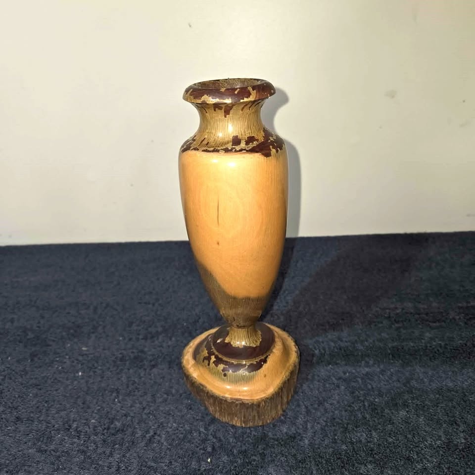 Vintage ABO Mulga Wood Bud Vase - $50 OBO - photo 2