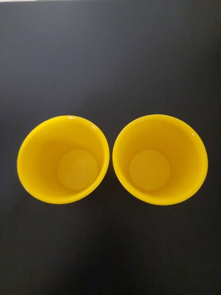 Starbucks TAZO Coffee/Tea Mug Pair Yellow/White - photo 3