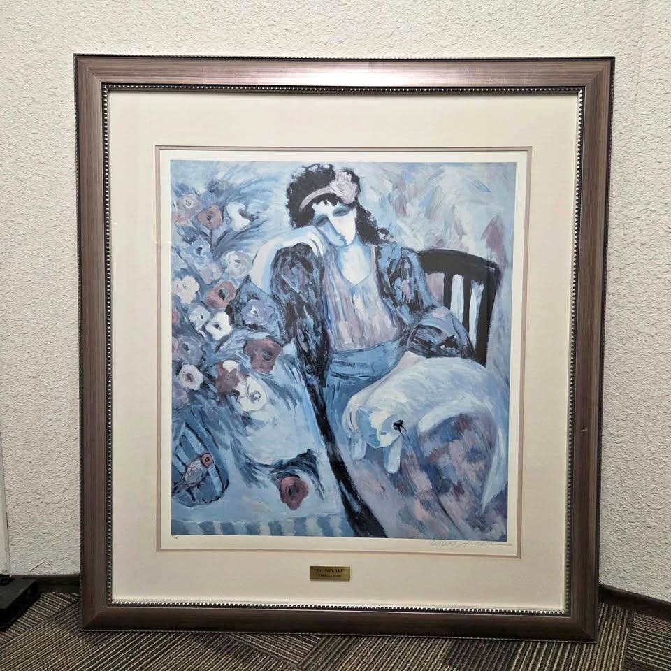 Snowflake by Barbara A. Wood - Signed Lithograph