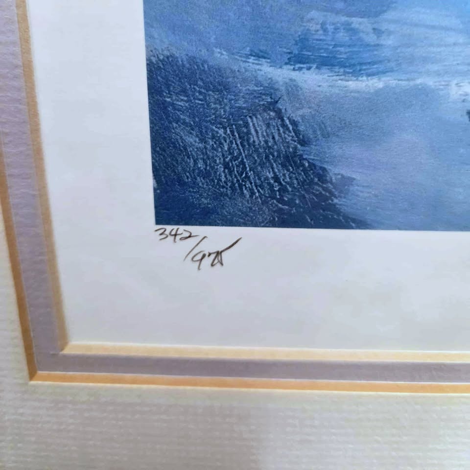 Snowflake by Barbara A. Wood - Signed Lithograph - photo 4