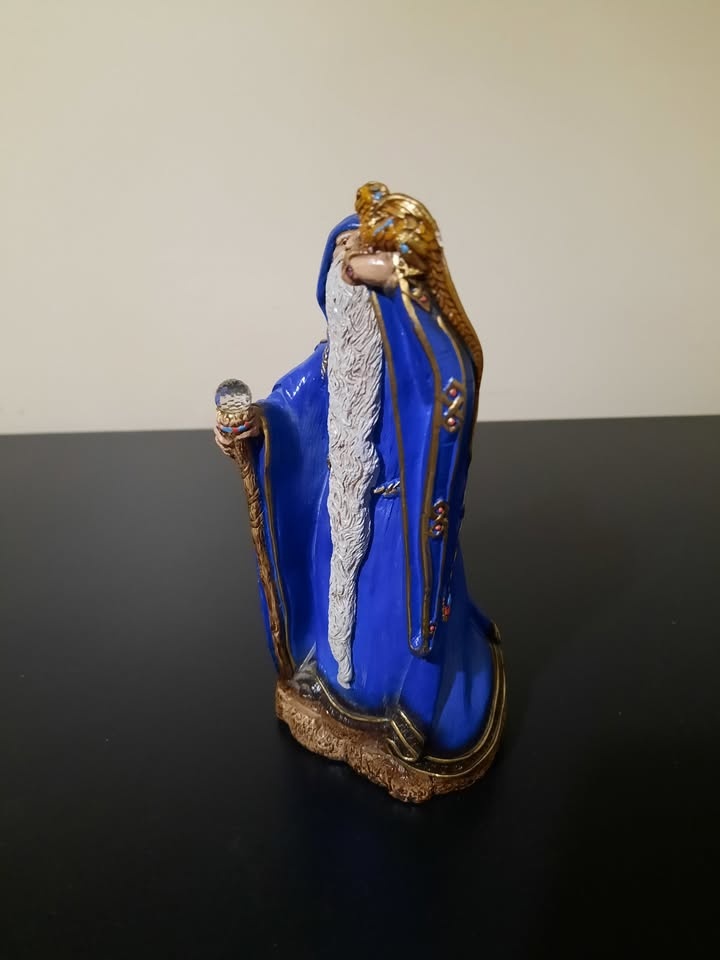 Windstone Editions 1986 Wizard Dragon 7" Crystal Staff - photo 4