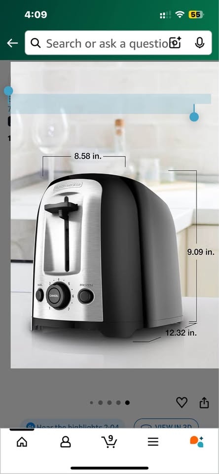 BLACK+DECKER 2-Slice Toaster $15 - photo 4