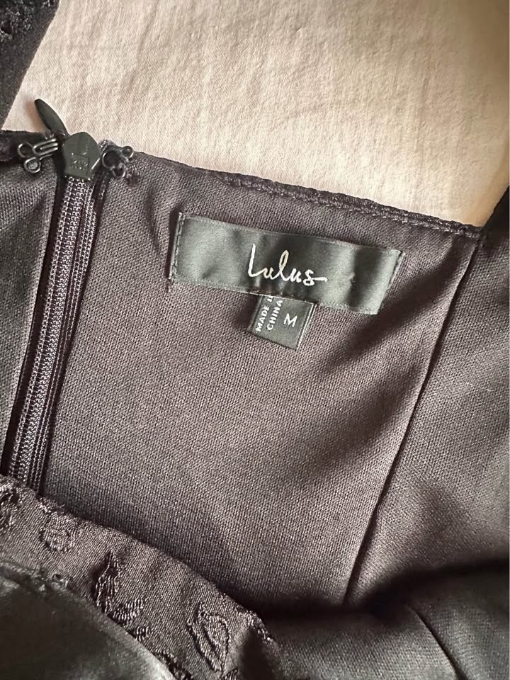 Black Mini Dress (Medium 6-8) - photo 3