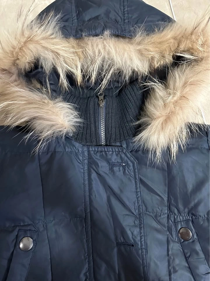 Navy blue winter jacket - photo 3