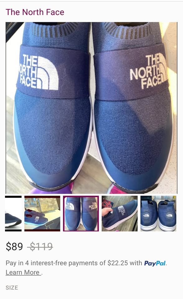 The North Face NSE Traction Men's shoes size 8 - photo 2