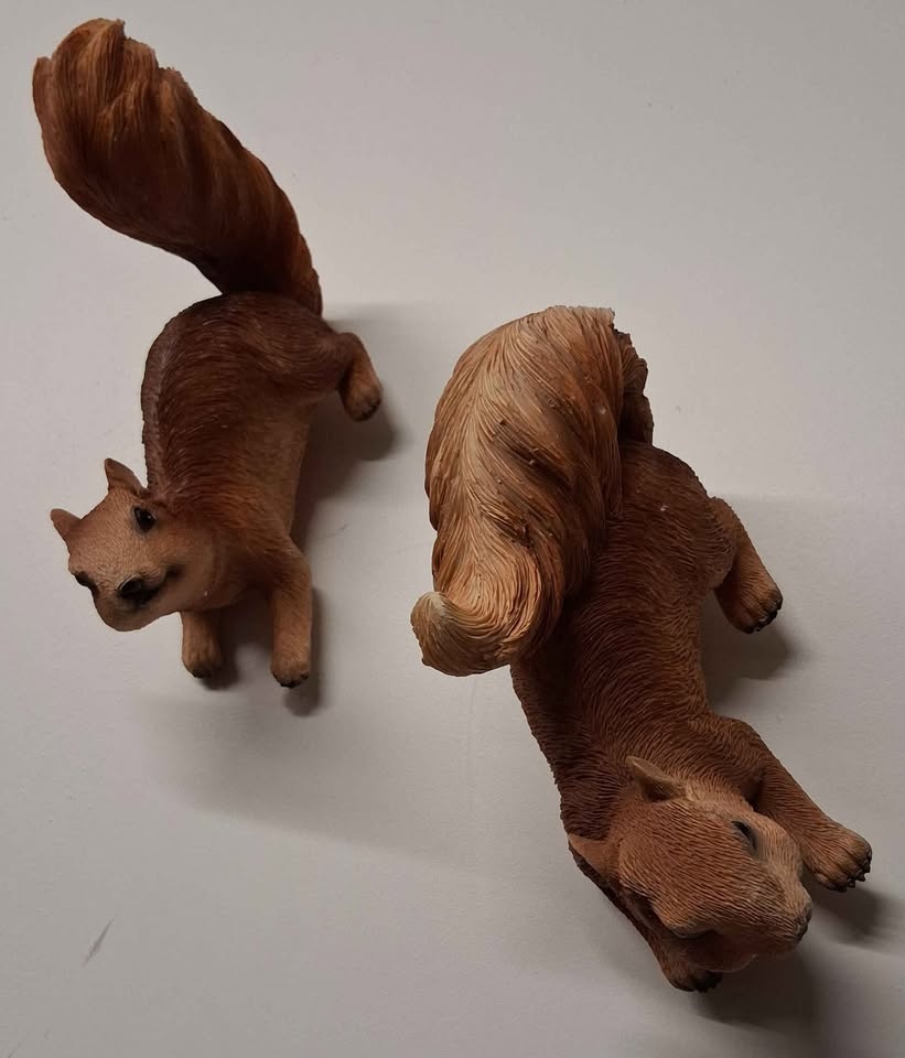 A Pair of Cute Squirrels Tree / Wall Hanger - photo 5