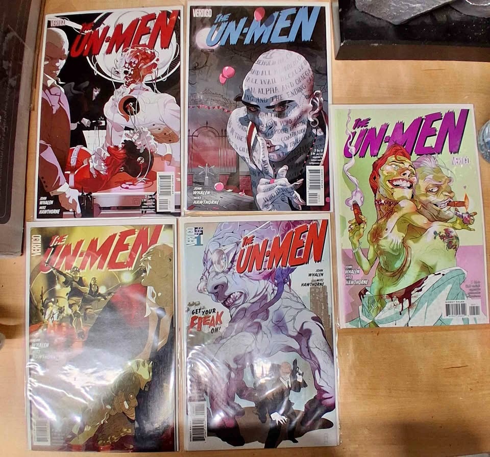 The Un-Men Comic Books