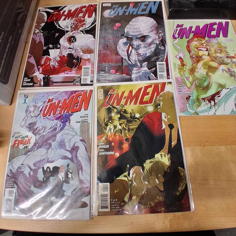 The Un-Men Comic Books - photo 2