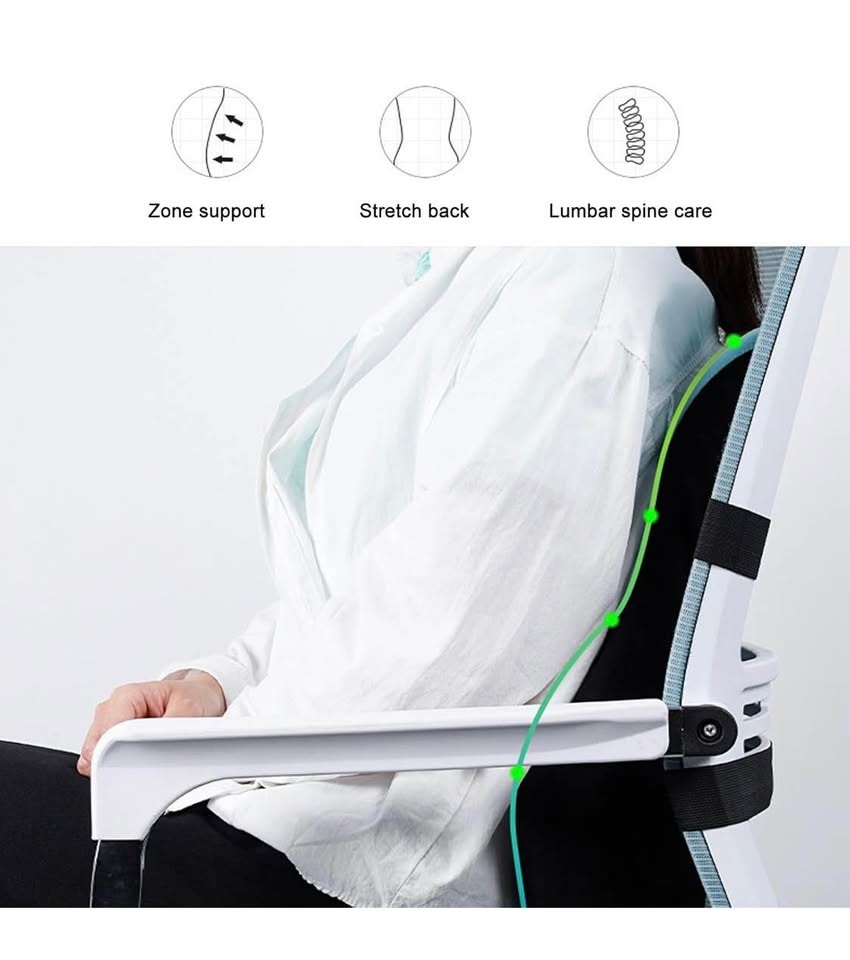 Memory Foam Back Lumbar Support Pillow - photo 4