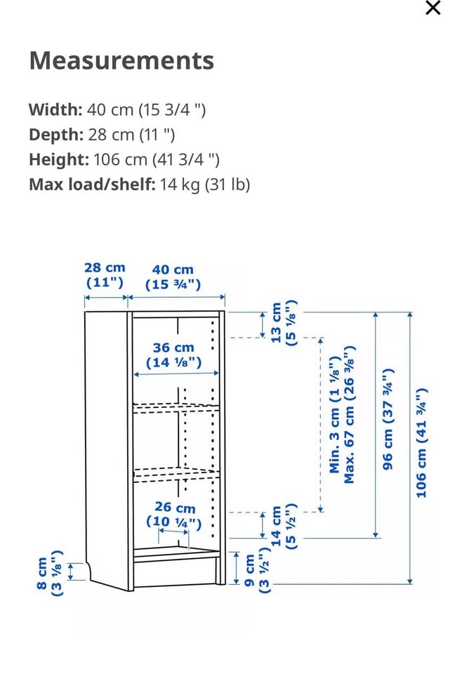 IKEA Billy Bookshelf - Excellent Condition - photo 3