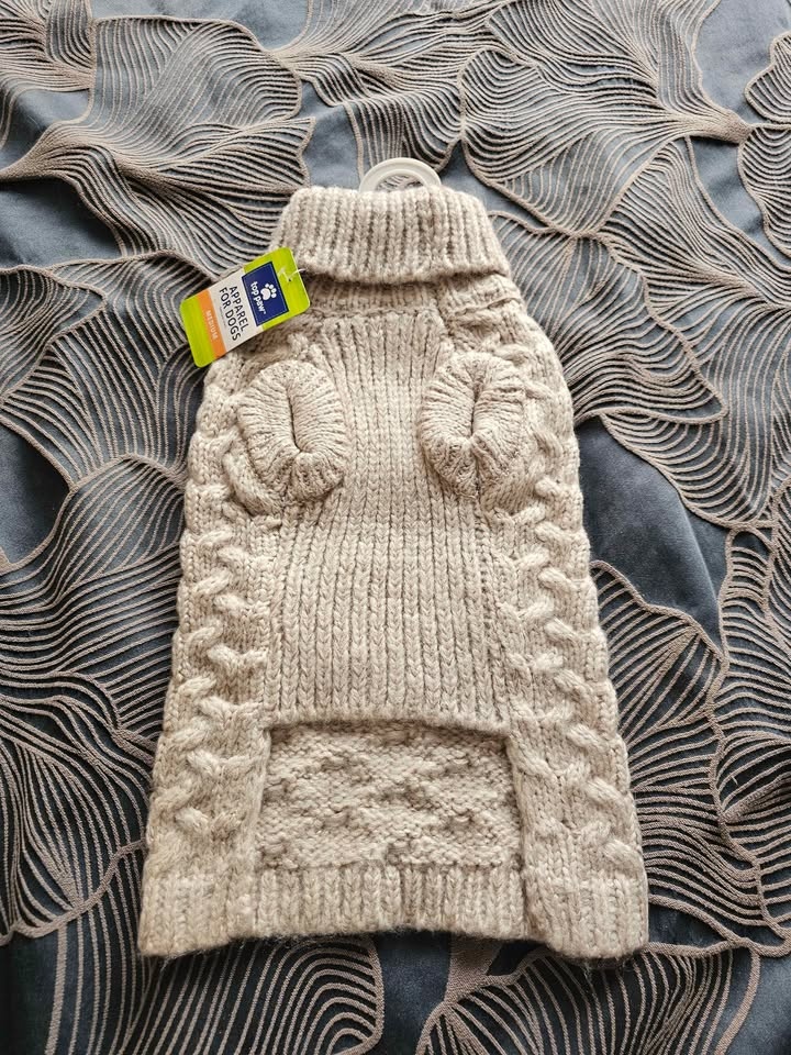 Top Paw Cozy Knitted Dog Sweater Medium - photo 3