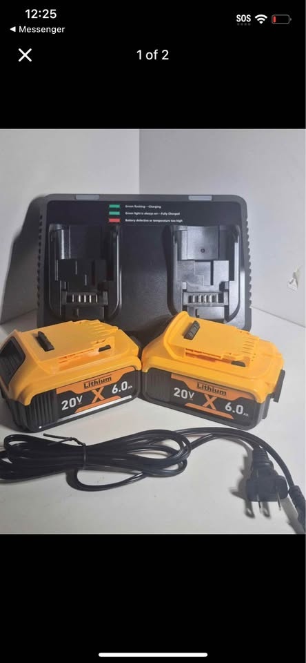 Aftermarket Dewalt Replacement Battery 20V 6Ah - photo 2