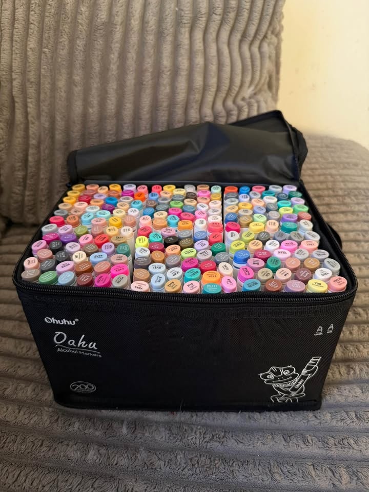 Ohuhu Alcohol Markers - 200 Count - photo 2
