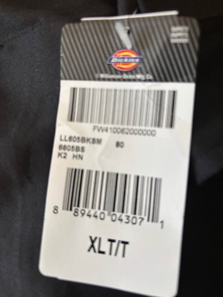 3 Brand New Dickies Black Long Sleeve Shirts - photo 3